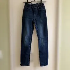 UNIQLO ダークブルー ウエストゴムデニム150