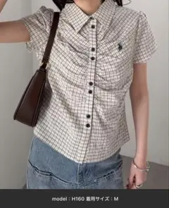 RANAN/solleim別注【U.S.POLO ASSN シャーリングシャツMのサムネイル