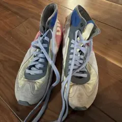 DIESEL ハイカットスニーカー グレー/ピンク29