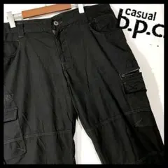 【bonprix】ドイツ　ナイロンジッパーカーゴ　ユーロワークパンツ