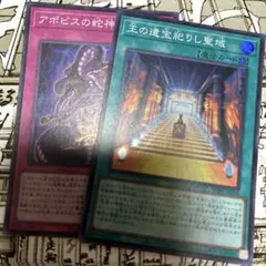遊戯王　王の遺宝祀りし聖域　アポピスの蛇神　セット　スーパー　プレイ用