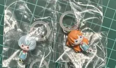 エヴァンゲリオン　めじるしアクセサリー　アスカ　レイ
