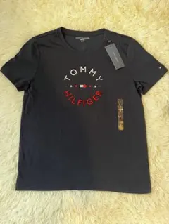 TOMMY HILFIGER ロゴ刺繍 Tシャツ ブラック Sのサムネイル