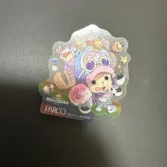 原宿 ONE PIECE チョッパー　ステッカー　シール PARCO パルコ限定
