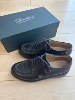数回使用】Paraboots ランス ブラック UK7.5純正シューツリー付き