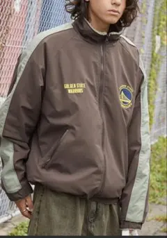 Golden State Warriors ジャケット ブラウン