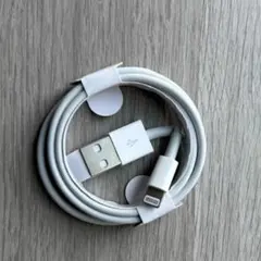 USB-A to Lightning 充電ケーブル ホワイト