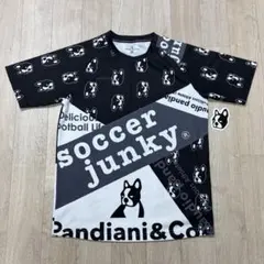 soccer junky プラシャツ Sサイズ ブラック カニエ西＋3