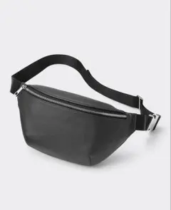 GU リアルレザーボディバッグ ジーユー