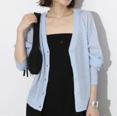 今期物シアーカーディガン夏ベイクルーズイエナIENA SLOBE フリーサイズのサムネイル