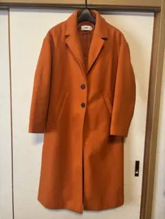 AZULオレンジ チェスターコート