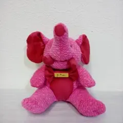 ジムトンプン　ピンクのゾウ　ぬいぐるみ