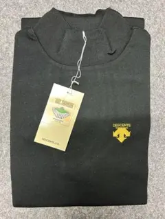 デサント アンダーシャツ あったかノースリーブ シャツ　ブラック　Oサイズ