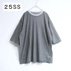 良好 ＜6(ROKU)＞コットンナイロン シアーボーダーTシャツ 25SSのサムネイル