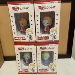 【新品未使用】東京リベンジャーズ 東リベ アートグラスセット マイキー ドラケン