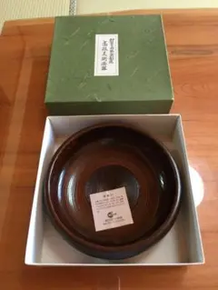 加賀乃国葵塗創造  高級美術漆器  菓子器