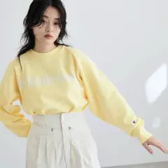 【Champion for ADAM ET ROPE’】別注ロゴスウェット