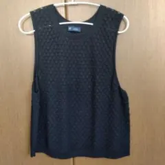 GAP 黒 ニットベスト