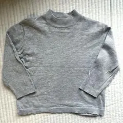 ZARA ベビー ハイネック ニット グレー