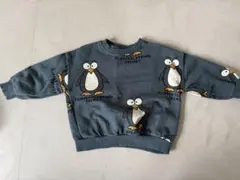 ZARA ペンギンプリント スウェットトレーナー 1½歳用