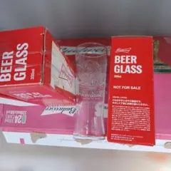 Budweiser 　ビアグラス 330ml 非売品 3個セット