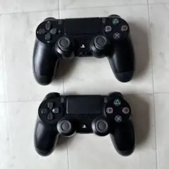 ジャンク品 PS4ワイヤレスコントローラー ブラック(ドリフトします)