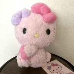 2010 サンリオ　ハローキティ　フワマシュ　ぬいぐるみ　タグ付き