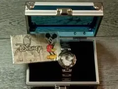 未使用ディズニー　ミッキー腕時計シリアル香港ディズニーランド 開園記念ナンバー入