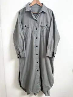 《新品》hagumu シャツワンピース