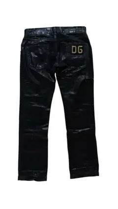 DOLCE&GABBANA コーティング　デストロイストレートデニム DOLCE&GABBANA コーティング デストロイストレートデニム - メルカリ