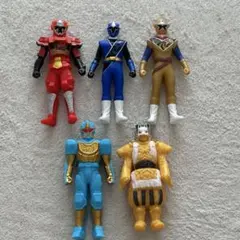 手裏剣戦隊ニンニンジャー ミニソフビ 5体セット 11センチ