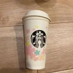 【韓国】Starbucks サクラデザイン　プラスチック製リユーザブルカップ