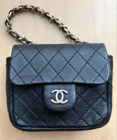 【CHANEL】ミニミニ マトラッセ ブラック