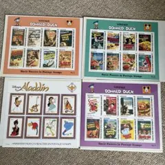 ディズニー　海外切手シート