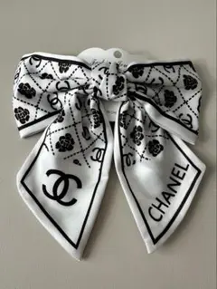 シャネル リボン バレッタ