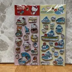 2枚セット　正規品　サンリオ公式　海外限定　ウォーターシール　キティ