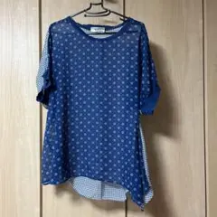 半袖　プルオーバー　シャツ　ブラウス　トップス　JEANASIS