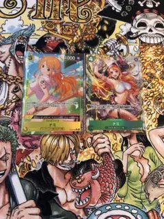 ワンピースカード　ナミ　２枚