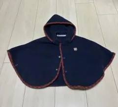 ファミリア　familiar ポンチョ　ケープ　60-90cm