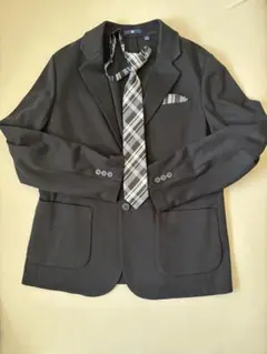 UNIQLO ブラックフォーマルジャケット、パンツセット