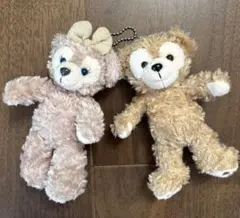 ダッフィー シェリーメイ ぬいぐるみバッジ