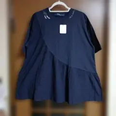 新品❣️ D.S.CLUB 半袖カットソー ネイビー Lサイズ