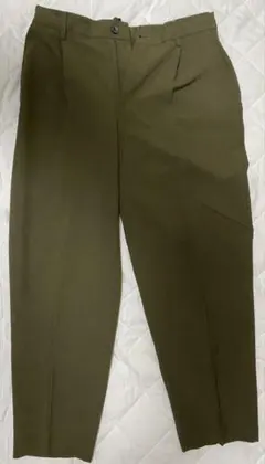 GU ワイドパンツ M オリーブ