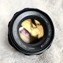 整備済美品 M42 Super-Takumar 55mm F1.8 CAPフード 純正キャップ付smc TAKUMAR 55mm f1.8 m42マウント - メルカリ