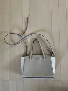 Kate Spade ベージュ ホワイト ハンドバッグ