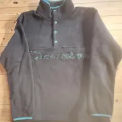 Champion 양털 풀오버 스냅 버튼 M