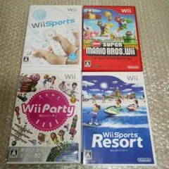 wiiソフト　まとめ売り　4枚セット　party