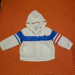 （値下げ）子供服古着LACOSTEナイロンパーカー希少