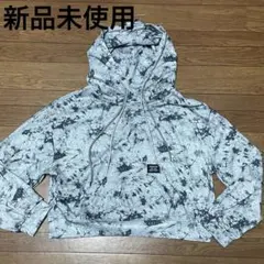 【新品】 フード付きパーカー タイダイ柄 クロップド丈 y2k 値下げ