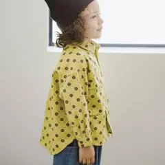 P. premier 花柄 長袖シャツ 140